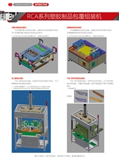 RCA系列塑膠制品包覆組裝機
